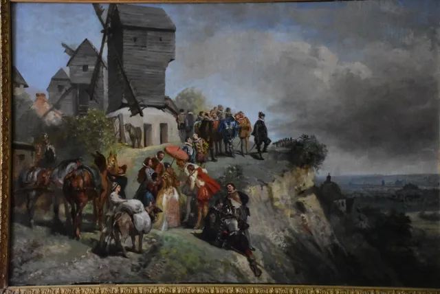 ÖL AUF LEINWANDEN VON MONTMARTRE