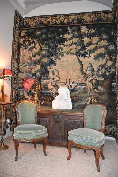 Paire de chaises d'époque Louis XV