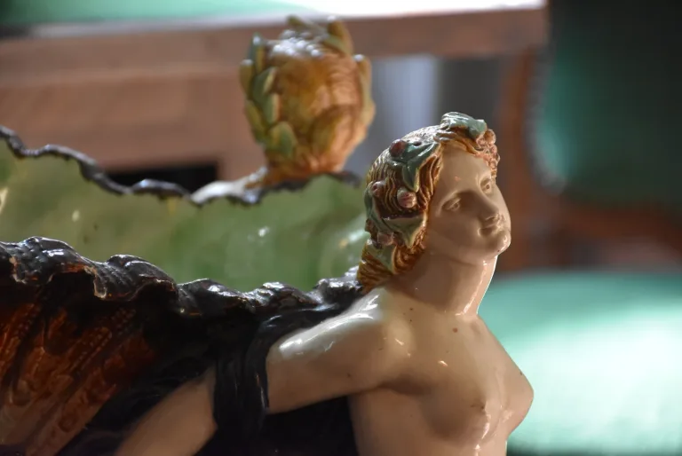 Jardinières en majolique