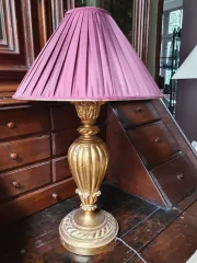 GILTWOOD LAMP