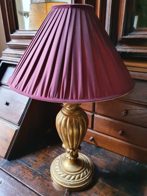 GILTWOOD LAMP