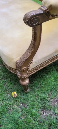 Banquette de style Louis XVI