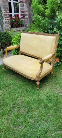 Banquette de style Louis XVI