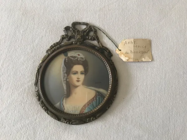 Miniature signée