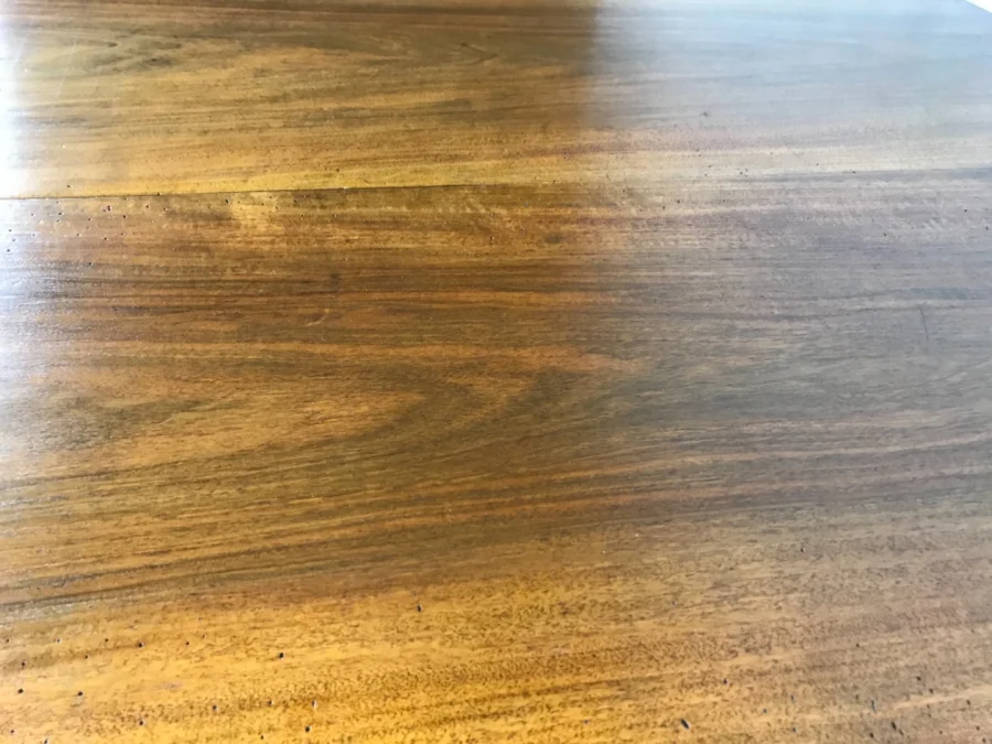 Table à manger ovale époque Napoleon III pied central