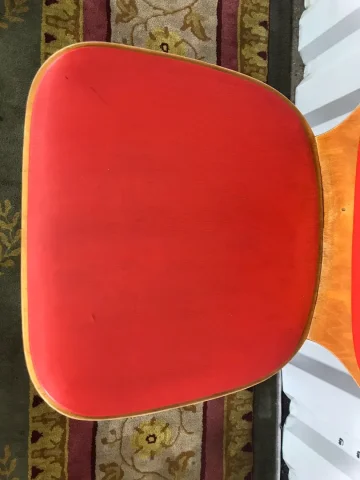 Suite de 4 chaises Baumann par Max Bill