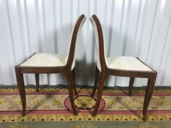 PAIR OF ART DECO PERIOD CHAIRS