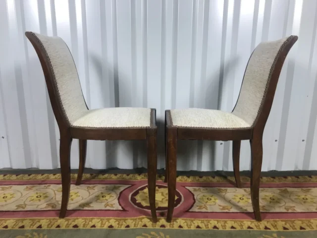 Paire de chaises époque Art Déco