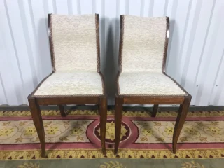 PAAR ART DECO PERIODE STOELEN
