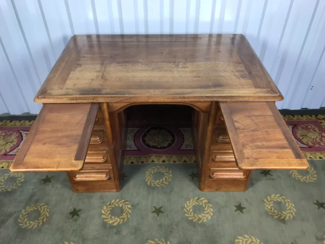 ART DECO PERIOD PEDESTAL DESK