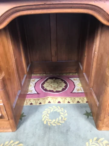 ART DECO PERIOD PEDESTAL DESK