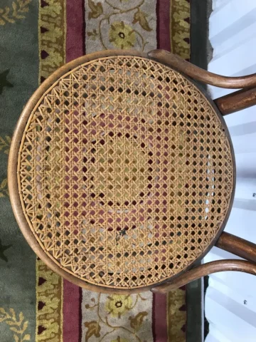 5 chaises bistrot Thonet n20 « Oméga »