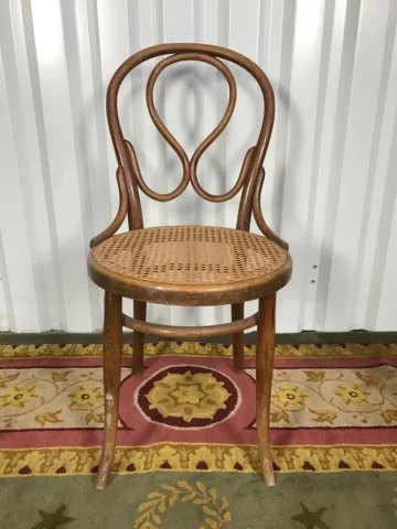 5 chaises bistrot Thonet n20 « Oméga »