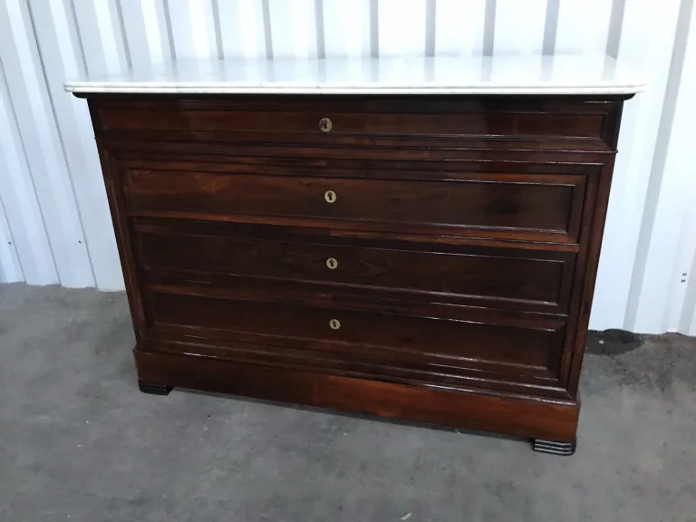 Commode époque Louis Philippe en palissandre
