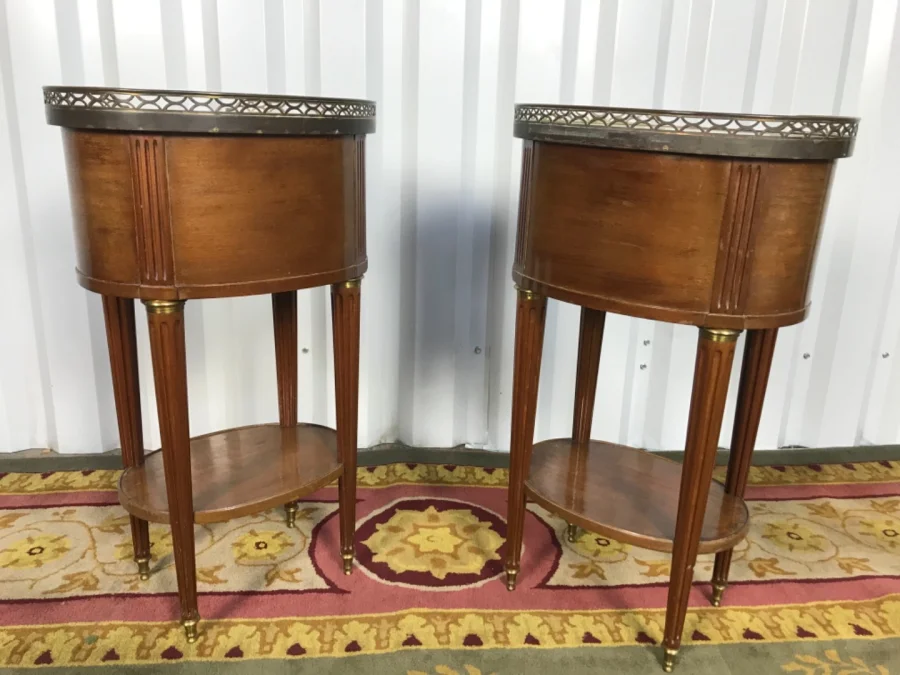 PAIR OF BEDSIDE TABLES
