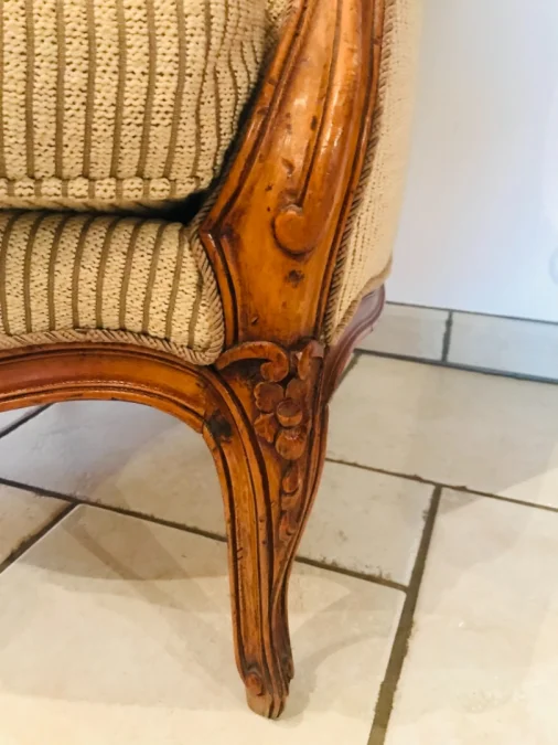 LOUIS XV PERIOD ARMCHAIR