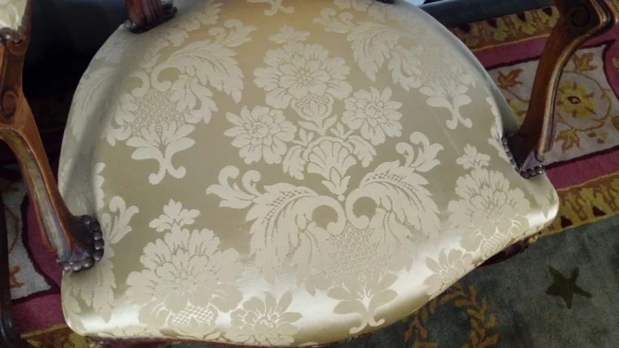 PAIR OF LOUIS XV STYLE ARMCHAIRS