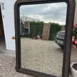 Miroir époque Napoléon III doré et bois noirci