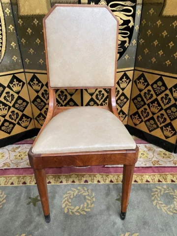 Suite de 6 chaises époque Art Déco restaurées