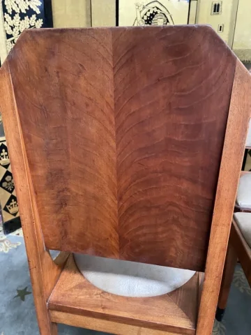 Suite de 6 chaises époque Art Déco restaurées