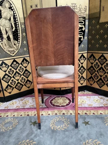 Suite de 6 chaises époque Art Déco restaurées