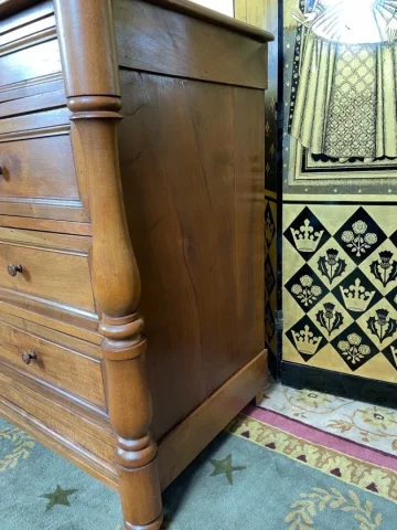 Cofre de cajones estilo imperio francés