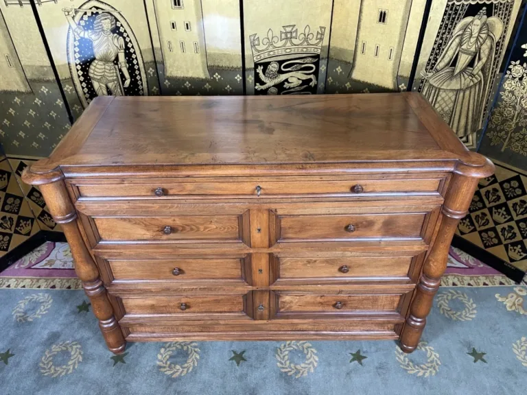Commode balustre style Empire 1900 restaurée