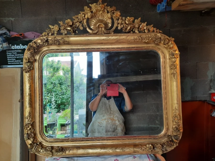LOUIS XV STYLE MIRROR