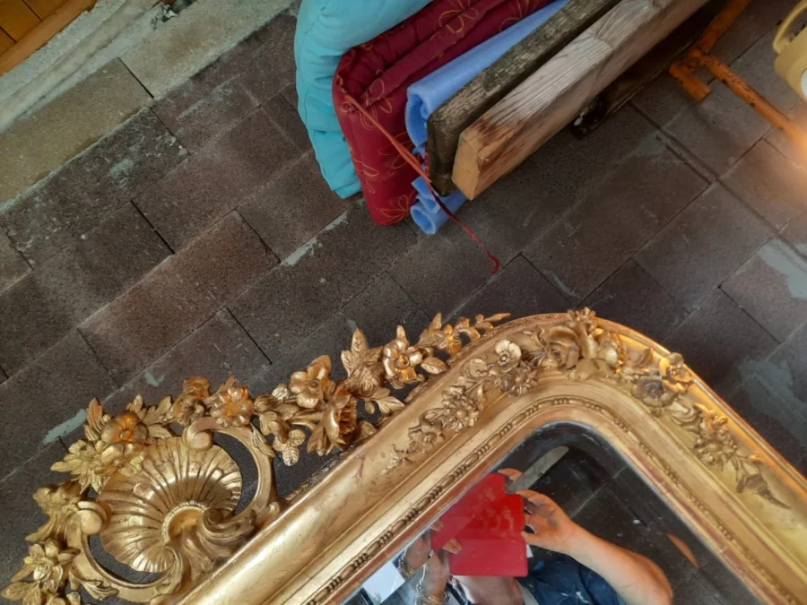 LOUIS XV STYLE MIRROR