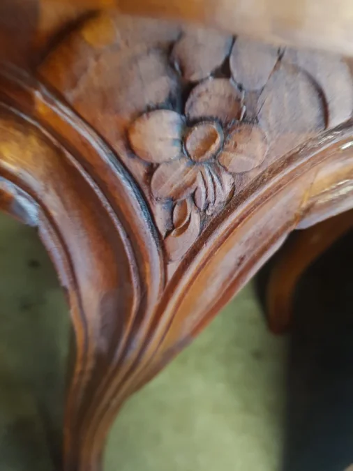 POLTRONA IN STILE LOUIS XV