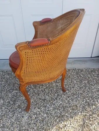 Fauteuil de bureau de style Louis XV