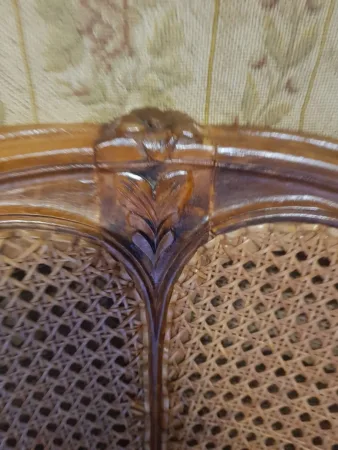 Fauteuil de bureau de style Louis XV