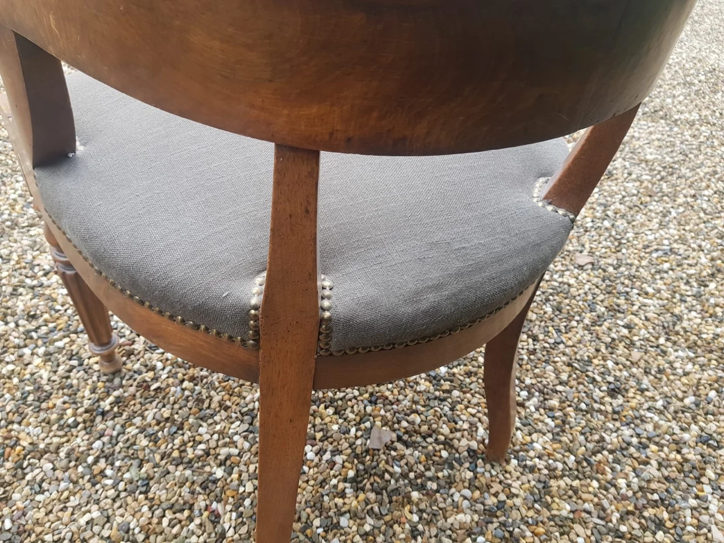 Fauteuil de bureau Louis Philippe