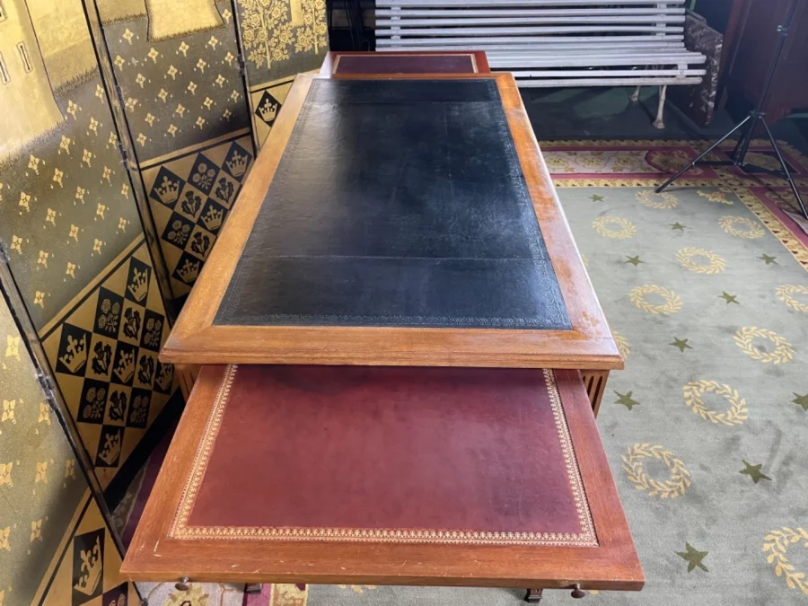 LOUIS XVI STYLE FLAT TOP DESK
