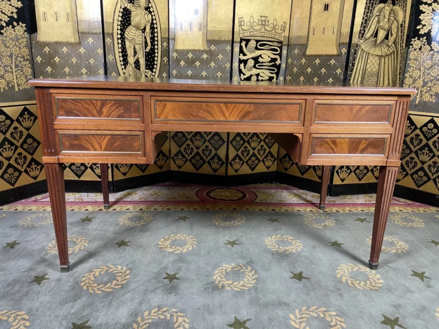 LOUIS XVI STYLE FLAT TOP DESK