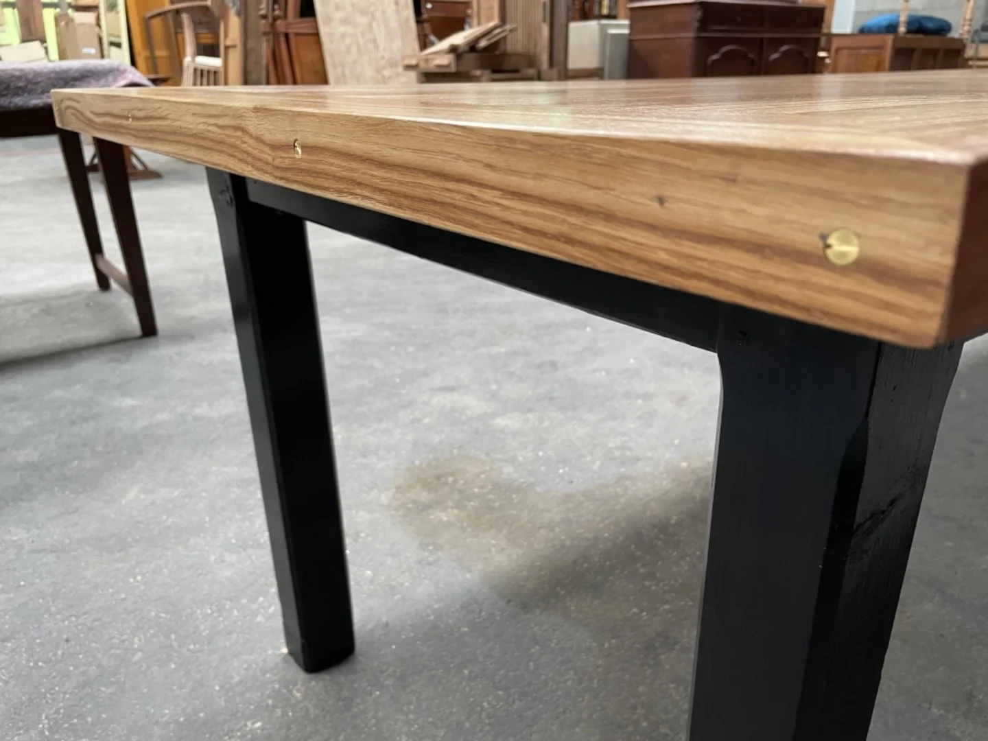 Table de ferme en chêne massif 3,27 mètres