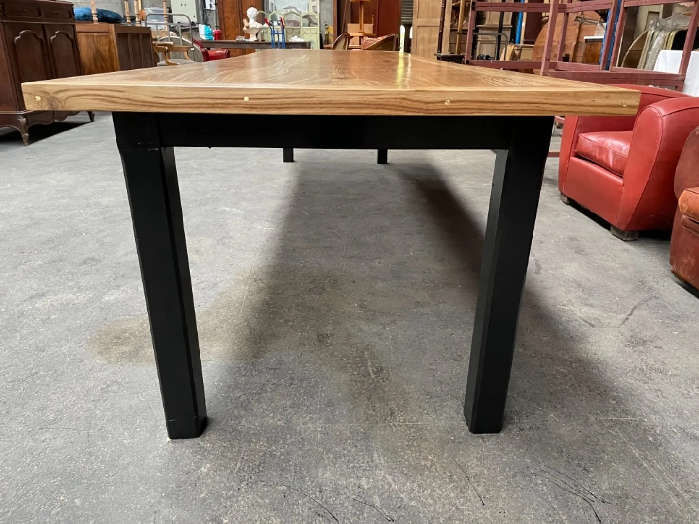 Table de ferme en chêne massif 3,27 mètres