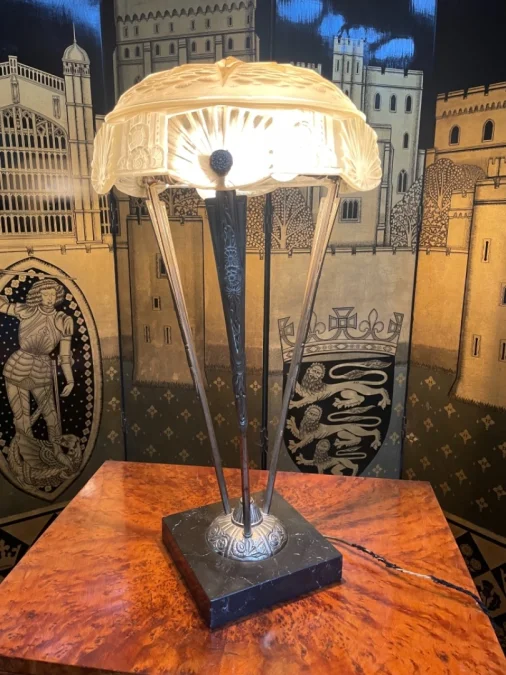ART DECO PERIOD LAMP