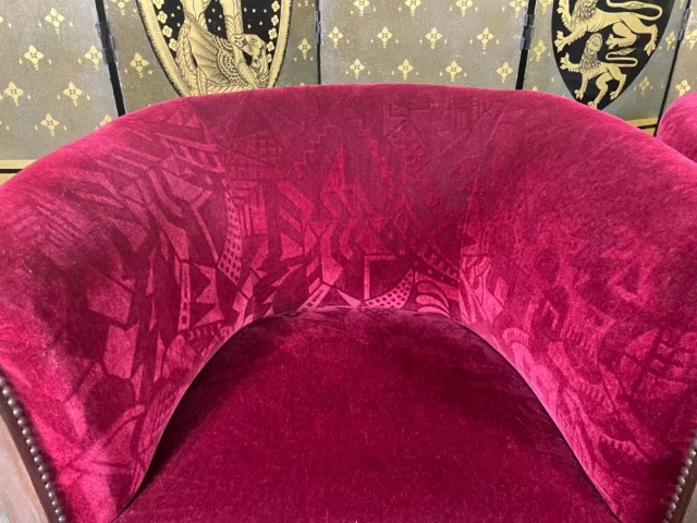 Paire de fauteuils bergères époque Art Déco
