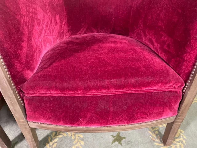 Paire de fauteuils bergères époque Art Déco