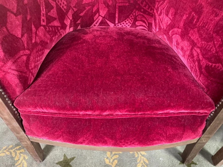 PAIR OF ART DECO  PERIOD ARMCHAIRS
