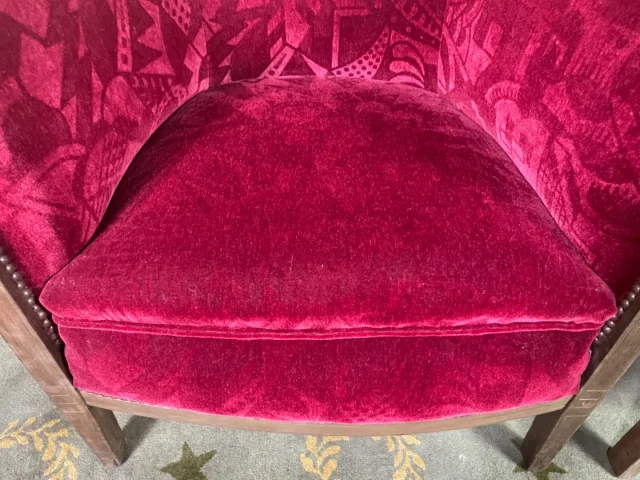 Paire de fauteuils bergères époque Art Déco
