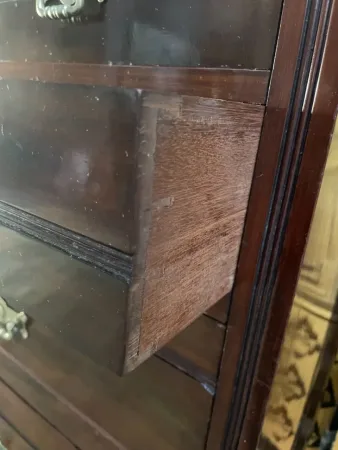 Commode marine de bateau acajou