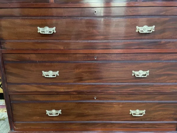 Commode marine de bateau acajou