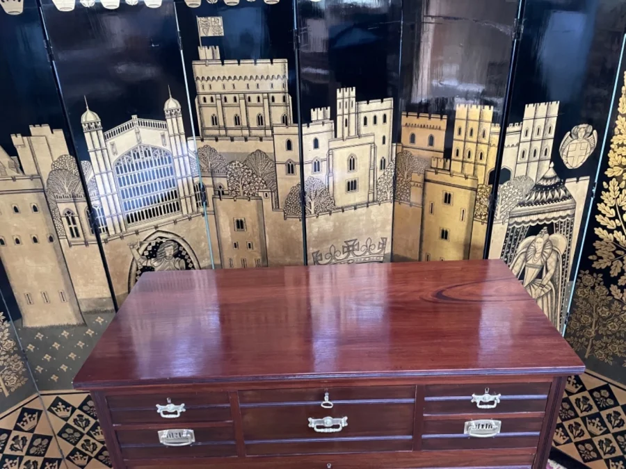 MILITARY CHEST OF DRAWERS