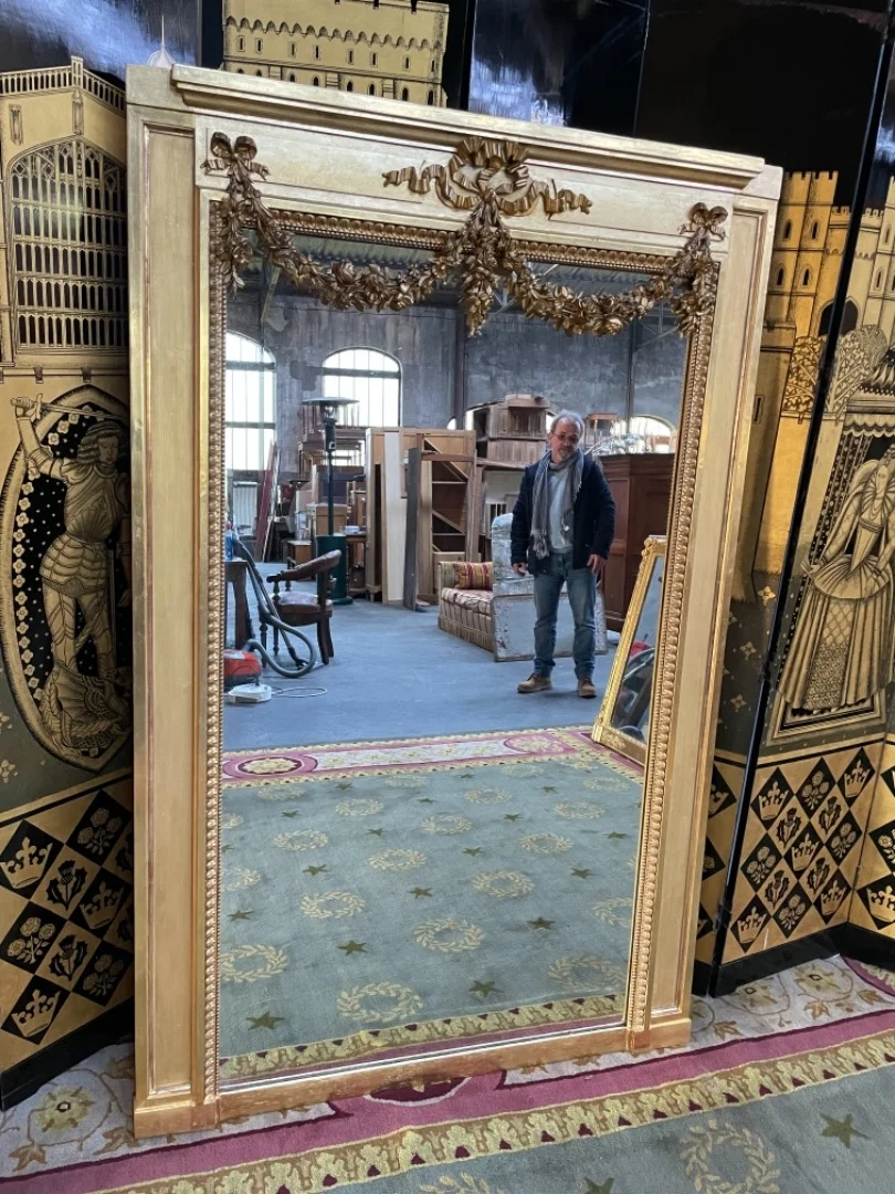 LOUIS XVI STIL TRUMEAU SPIEGEL