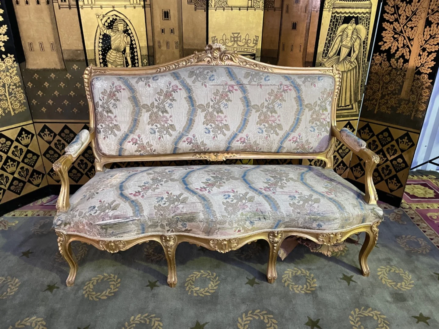 SUITE DE SALA DE ESTILO LOUIS XV