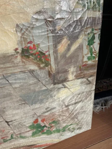 ÖL DES 19. JAHRHUNDERTS AUF LEINWAND