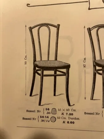 THONET BISTROSTÜHLE