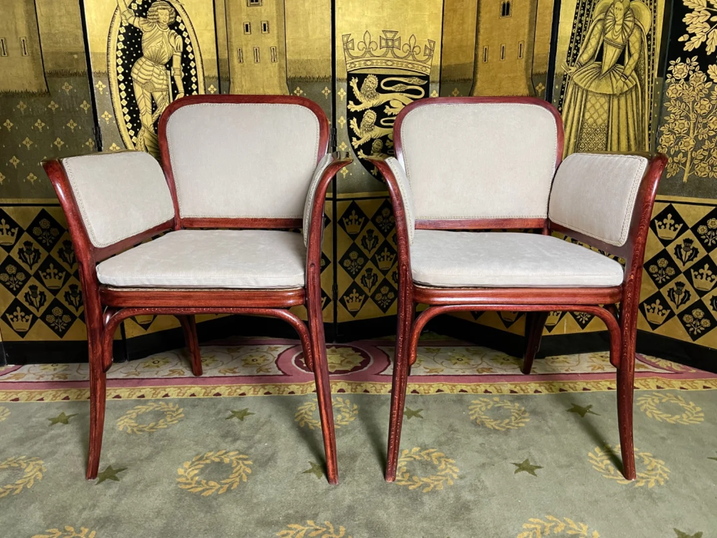 PAAR THONET STOELEN